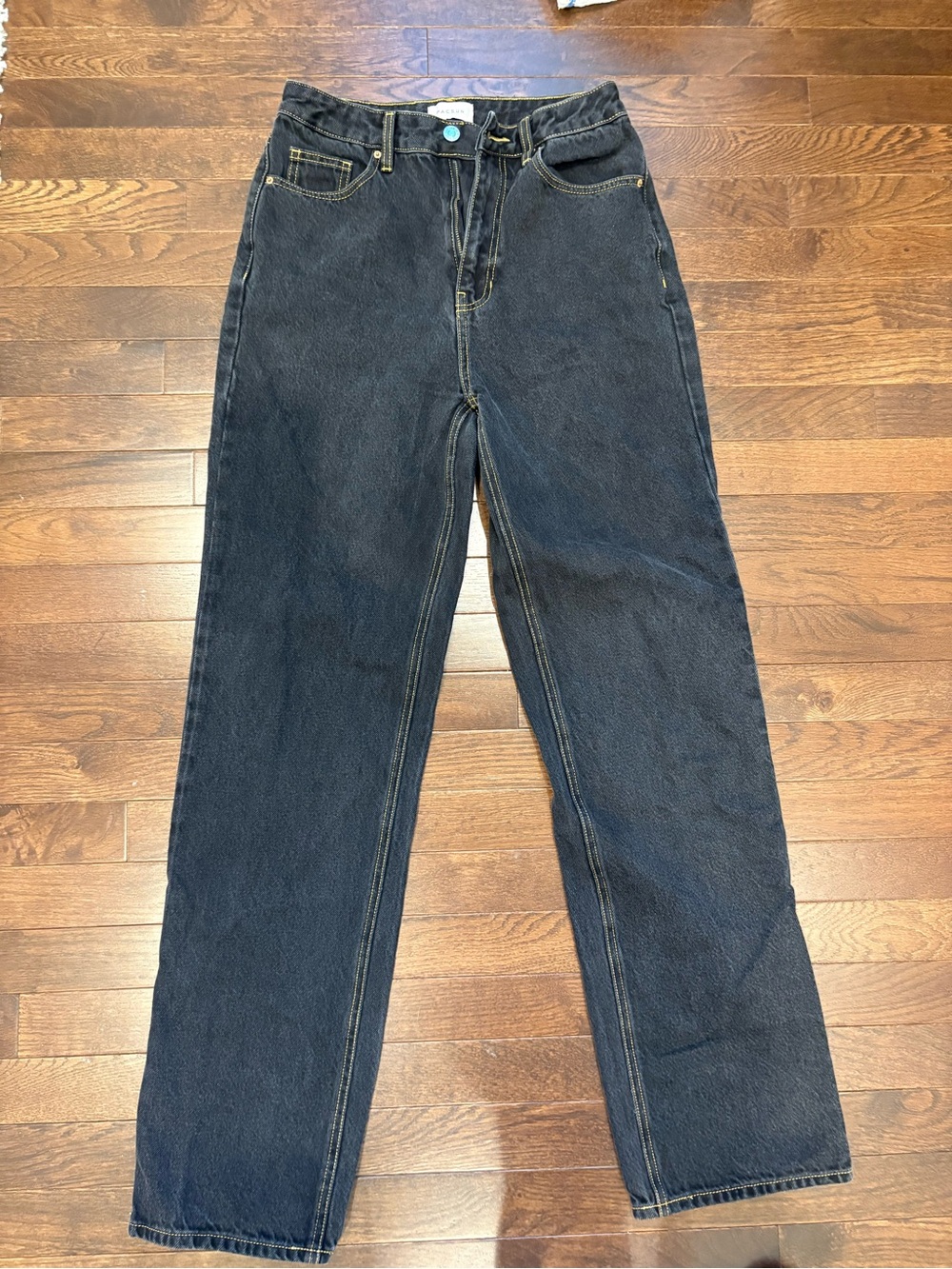 PacSun 90s Boyfriend High-Rise Black Jeans Size 27 Wide Leg